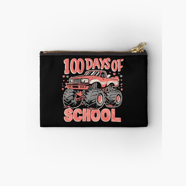 Item preview, 100 Days of School Monster Truck  designed and sold by QuantaPixel.
