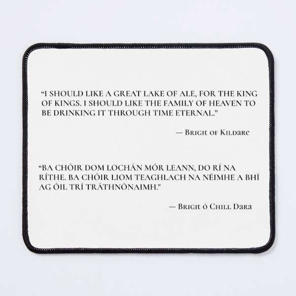 Item preview, Saint Brigid of Kildare's Illumination: Wisdom in Words designed and sold by MsCongenialitee.