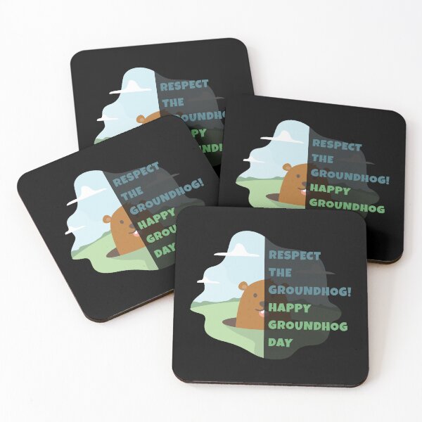 Item preview, Respect the Groundhog! Happy groundhog day! designed and sold by EchoPrint Co..