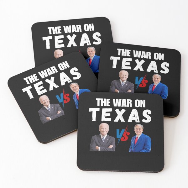 Item preview, War On Texas Joe Biden Vs Texas Governor Greg Abbott designed and sold by ANNINOART ⭐⭐⭐⭐⭐.