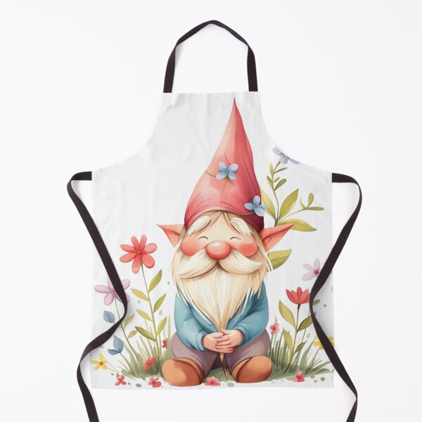 Aperçu de l'œuvre Gnome souriant Gnome joyeux Design fantaisiste créée et vendue par Pawimon.
