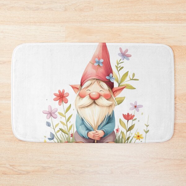 Item preview, Smiling Gnome Joyful Gnome Design Whimsical designed and sold by Pawimon.