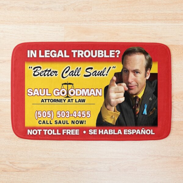Item preview, Better Call Saul Breaking Bad Saul Goodman Card Billboard designed and sold by wormfarm.