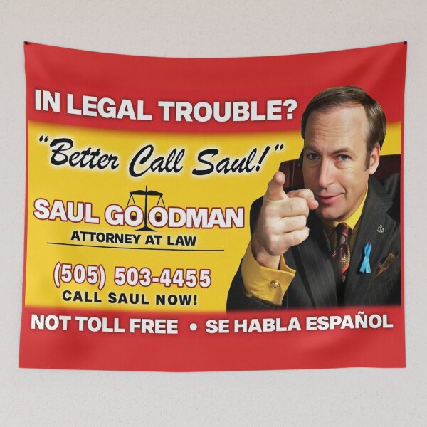 Item preview, Better Call Saul Breaking Bad Saul Goodman Card Billboard designed and sold by wormfarm.