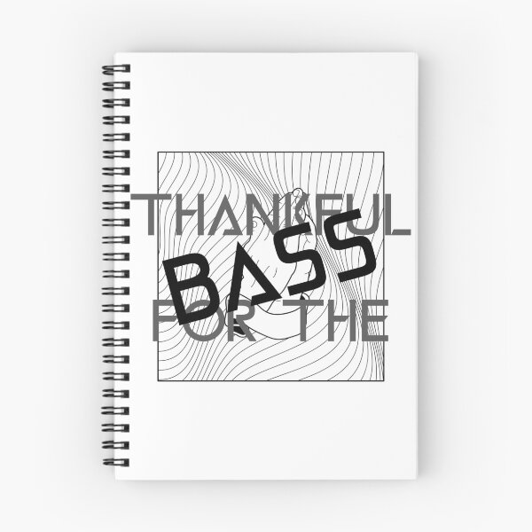 Item preview, THANKFUL FOR THE BASS designed and sold by Hardstyle-Tees.