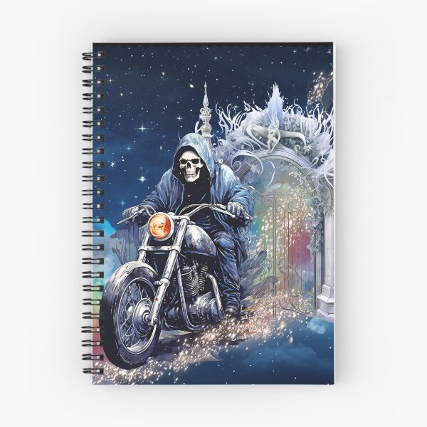 Item preview, Skeleton Motorcycle Rider designed and sold by Karen Wood.