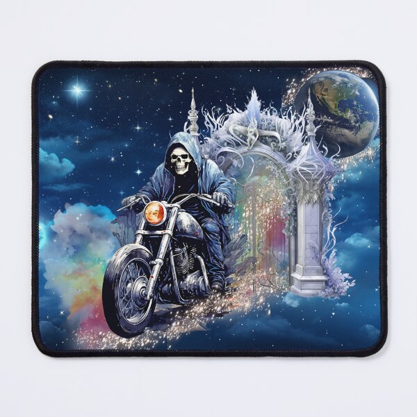 Item preview, Skeleton Motorcycle Rider designed and sold by Karen Wood.