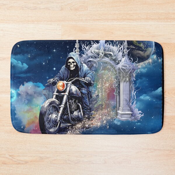 Item preview, Skeleton Motorcycle Rider designed and sold by Karen Wood.