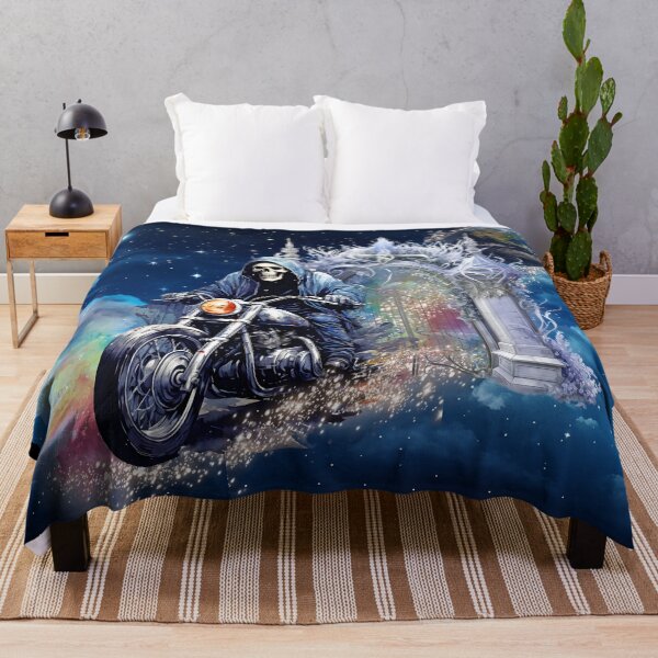 Item preview, Skeleton Motorcycle Rider designed and sold by Karen Wood.