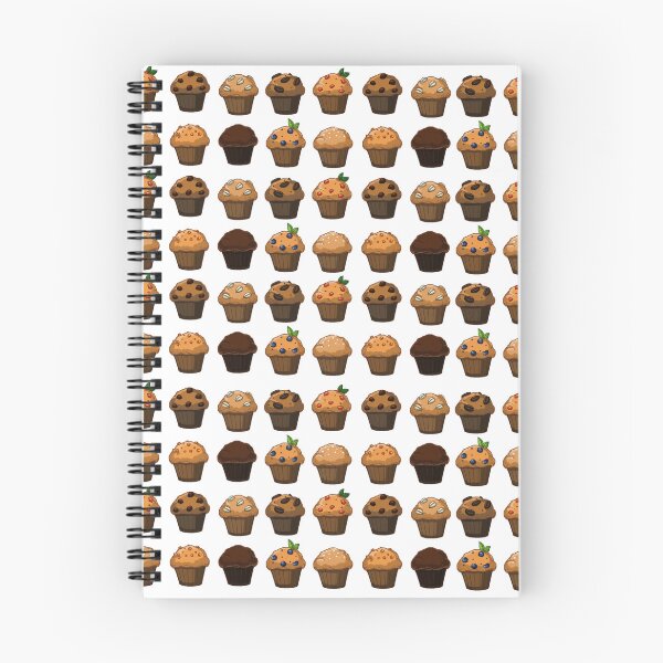 Aperçu de l'œuvre Modèle de muffins assortis créée et vendue par Stitch-Bits.