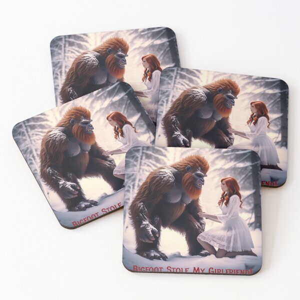 Item preview, Bigfoot Stole My Girlfriend! designed and sold by FatCatStudios.