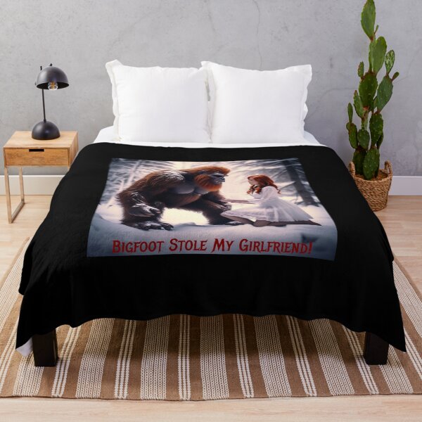 Item preview, Bigfoot Stole My Girlfriend! designed and sold by FatCatStudios.