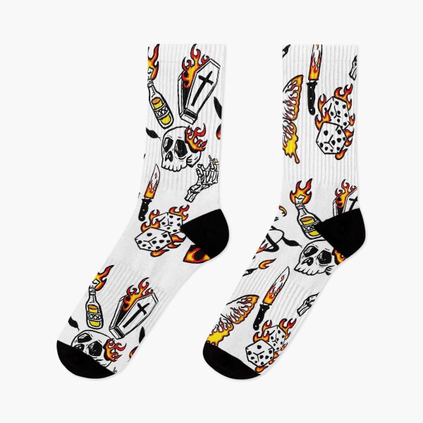 Item preview, Flames designed and sold by Kriskrossarts.