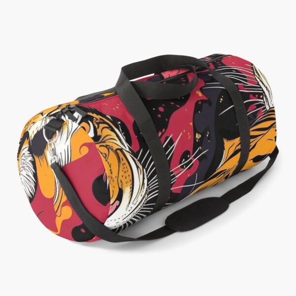 Item preview, Tiled Snarling Tiger Pattern designed and sold by dcrc.