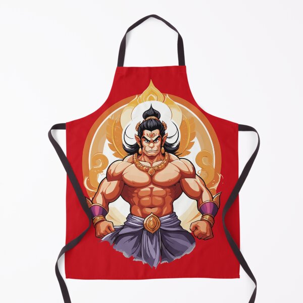 Item preview, Hanuman Mythic Strength Symbol designed and sold by InkElemental.