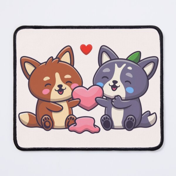 Item preview, Animal couples expressing LOVE designed and sold by Merigold.