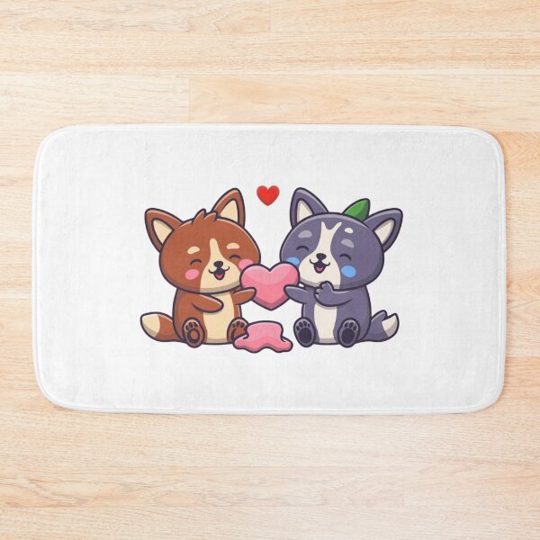 Item preview, Animal couples expressing LOVE designed and sold by Merigold.