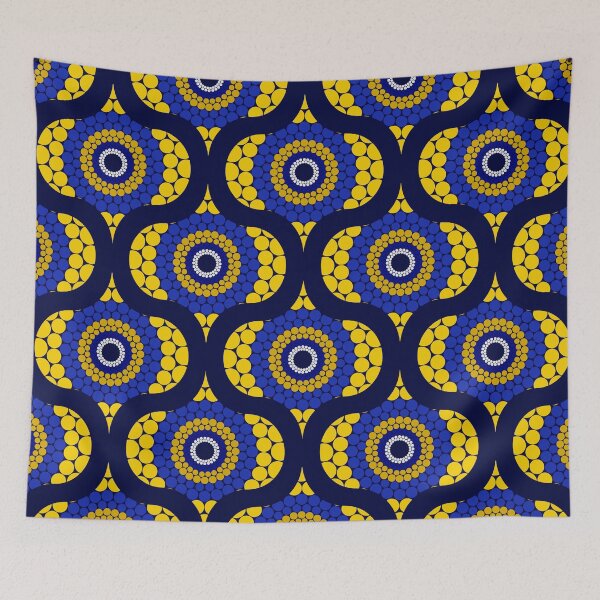 Item preview, Radiant Eye of the Salamanda Dot Mandala Ogee designed and sold by Triplicate Limited.