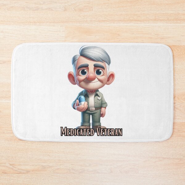Item preview, Medicated Veteran Experienced War Serviceman with Pill designed and sold by kylmllr101684.