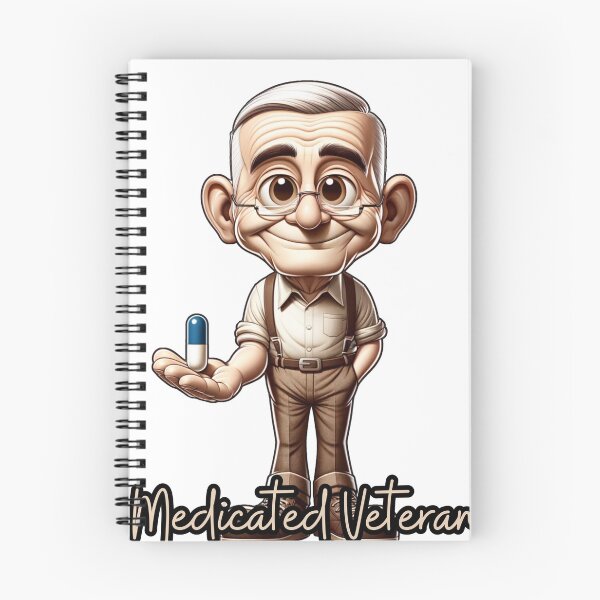 Item preview, Medicated Veteran Experienced Military Serviceman with Pill designed and sold by kylmllr101684.