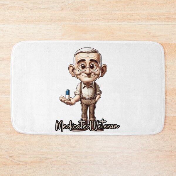 Item preview, Medicated Veteran Experienced Military Serviceman with Pill designed and sold by kylmllr101684.