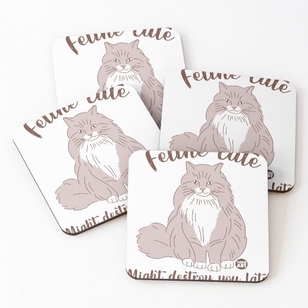Artikelvorschau, FELINE CUTE MIGHT DESTROY LATER entworfen und verkauft von TODD GOLDMAN.