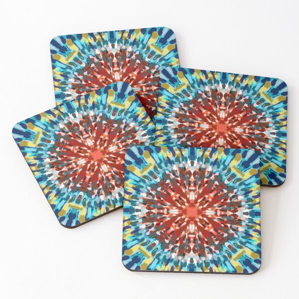 Item preview, Turquoise stone colors in abstract form. designed and sold by Meteryards.