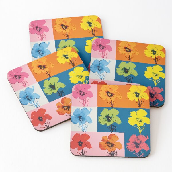 Item preview, Pop Art Flower Field Collage designed and sold by VivaVibeStyle.