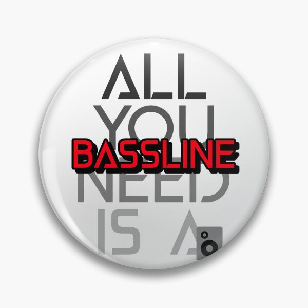 Item preview, ALL YOU NEED IS A BASSLINE designed and sold by Hardstyle-Tees.