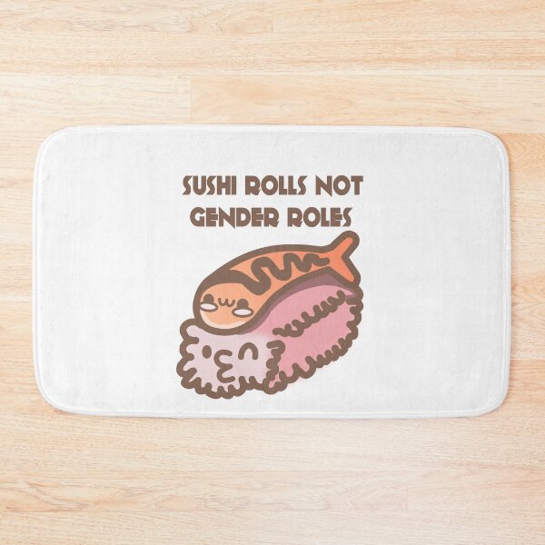 Item preview, Sushi rolls not gender roles! designed and sold by MsCongenialitee.