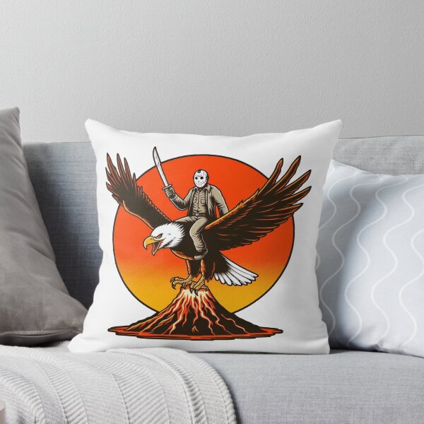 Item preview, Jason Voorhees Riding An Eagle designed and sold by ChunkByChunk.