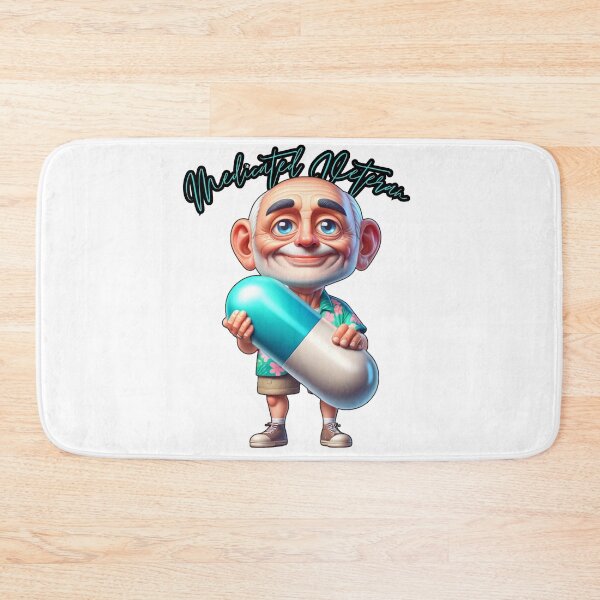 Item preview, Medicated Veteran Old Military Serviceman with Pill designed and sold by kylmllr101684.
