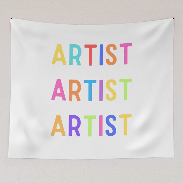 Item preview, Artist Art Lover Colorful Creative Fun Bright Personality  designed and sold by IntoClearWater.