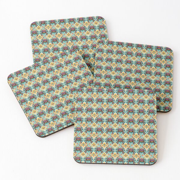 Item preview, Colorful Geometric Jumping Spider Pattern designed and sold by Zurickdesigns.