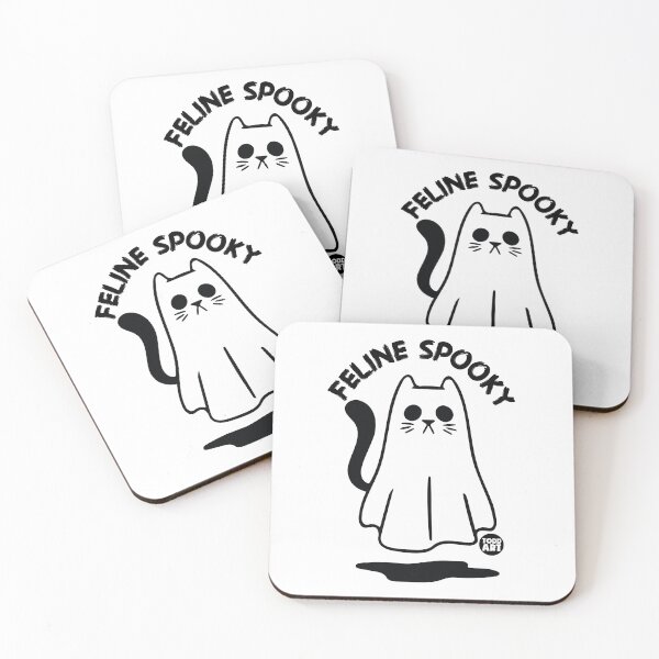 Artikelvorschau, FELINE SPOOKY GHOST CAT entworfen und verkauft von TODD GOLDMAN.