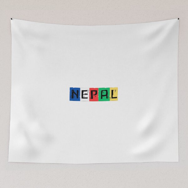 Item preview, Nepal Prayer Flag Print  designed and sold by tudorwestwood.