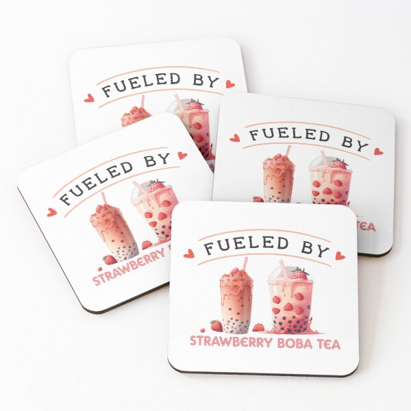 Item preview, Fueled by Strawberry Boba tea designed and sold by BuxomBabe21.