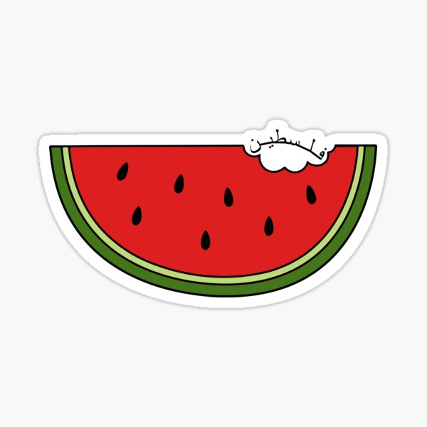 Slice of Watermelon design Sticker