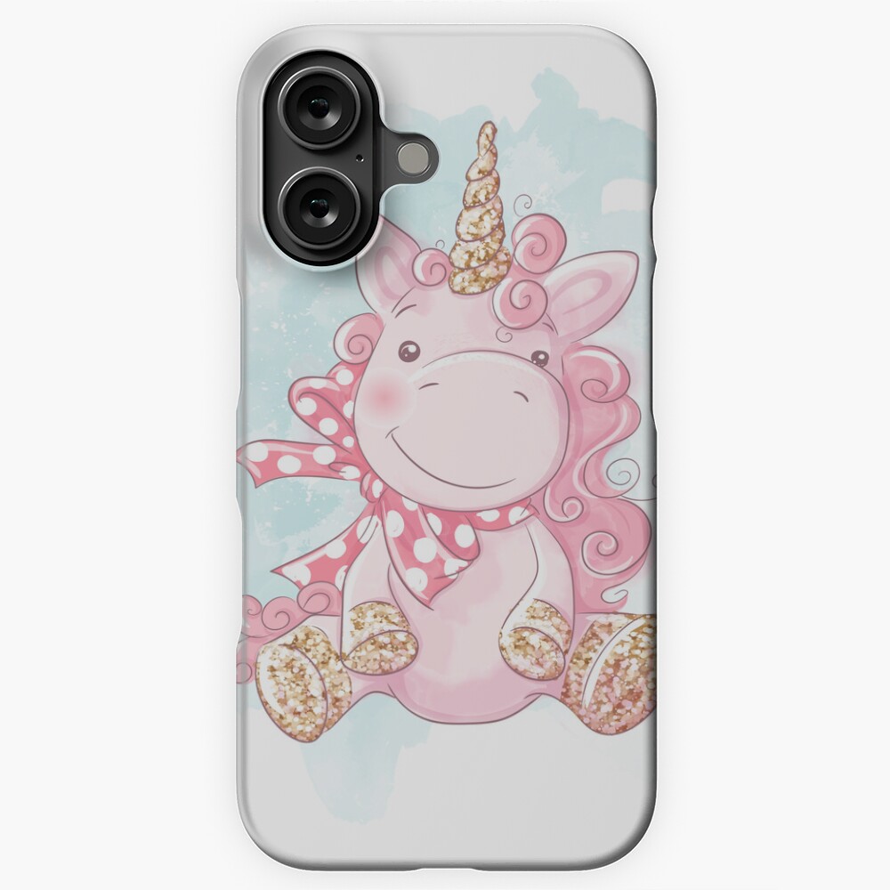 Cute Unicorn iPhone Snap Case - unicorn fantasy design by HackerLooks