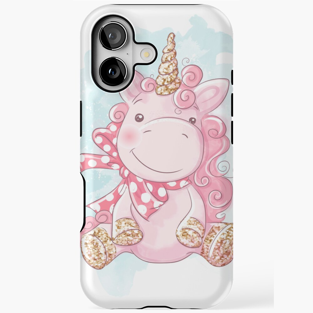 Cute Unicorn iPhone Magsafe Tough Case - unicorn fantasy design by HackerLooks
