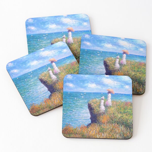Item preview, Claude Monet: Cliff Walk at Pourville designed and sold by Bettina  Kienitz.