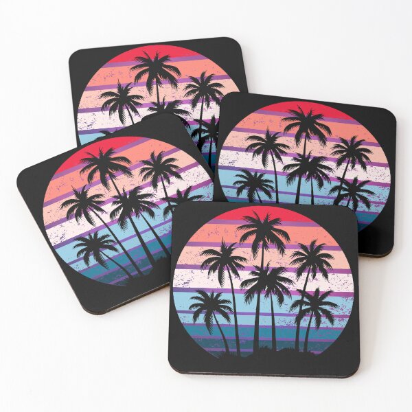Item preview, Palm Trees Against the Colorful Sun designed and sold by Promoc.