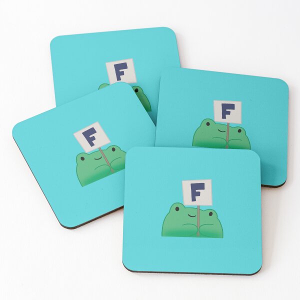 Item preview, Press F FROG || Cute frog emote || Emoji || Sticker || Adorable || Animal || Silly  designed and sold by tomichuuu.