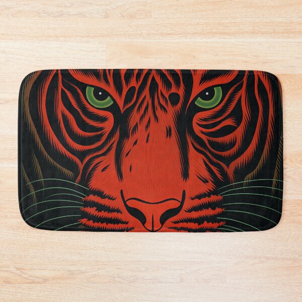 Item preview, Fiery Tiger Face designed and sold by EnchantArtCo.