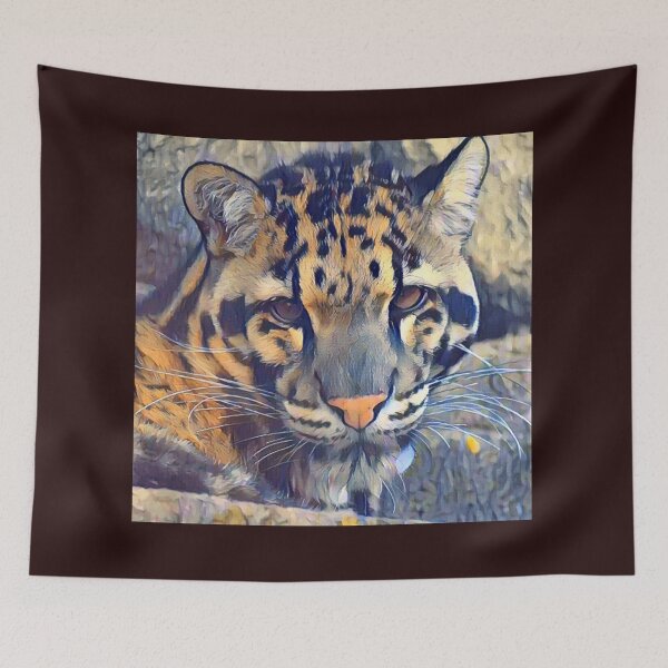 Item preview, Clouded Leopard  designed and sold by Sharon the Zoo Lady Photography .