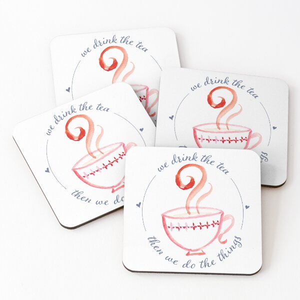 Item preview, We Drink the Tea, then We Do the Things designed and sold by aprilarnold.