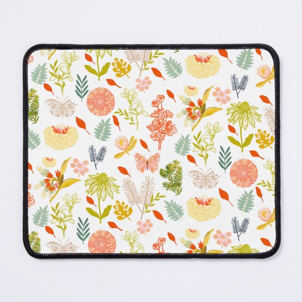 Item preview, Preppy lively pastel floral pattern. designed and sold by Meteryards.