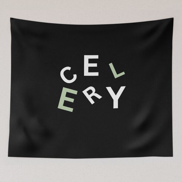 Item preview, Celery - word art designed and sold by GartenIdeen.