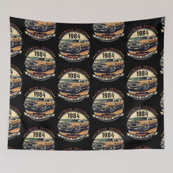 Item preview, Classic Car 40 Years of Being Awesome Limited Edition designed and sold by Crea-mood.
