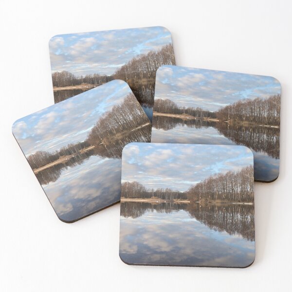Item preview, beautiful autumn landscape, river, forest, sky designed and sold by mrivserg.